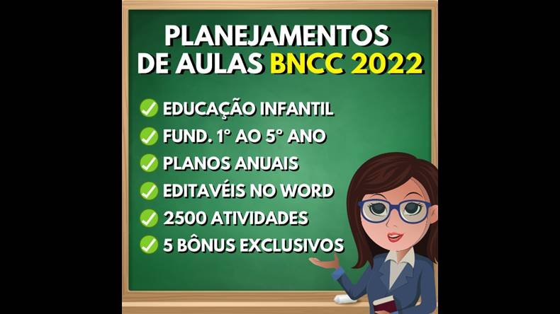 Planejamentos De Aulas Bncc Funciona Confi Vel Bom