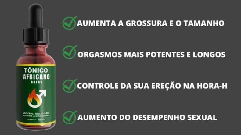 Tônico Africano Gota Funciona? Tônico Africano Gota Vale a Pena?